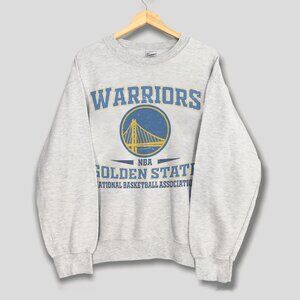 Vintage 90s Golden State Warriors Basketball Crewneck Sweatshirt, NBA Shirt Tee